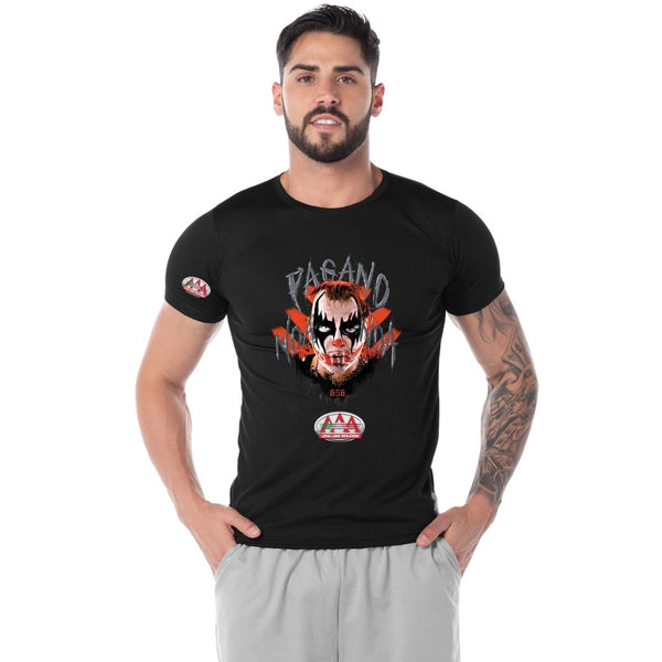 Playera Transpirable Hombre Lucha Libre AAA Luchadores Pagano
