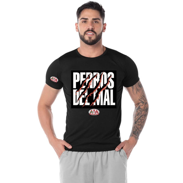 Playera Transpirable Hombre Lucha Libre AAA Perros del mal