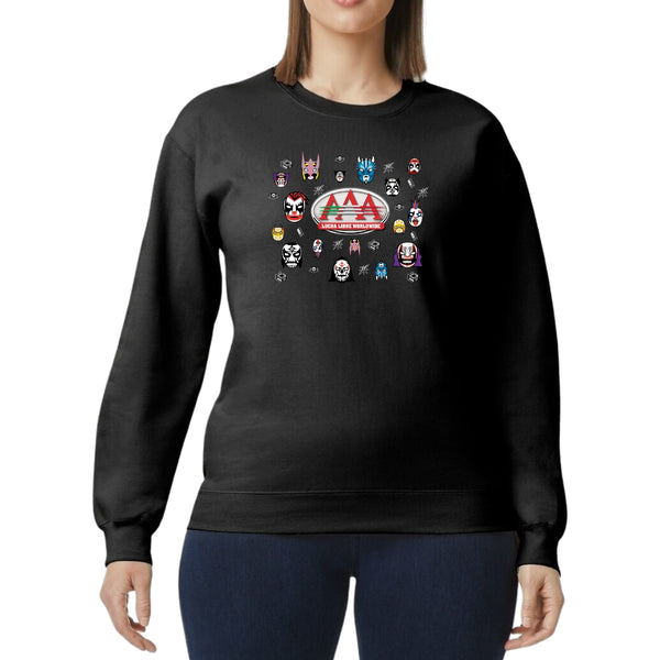 Sudadera Mujer Lucha Libre AAA Mexicana Luchadores