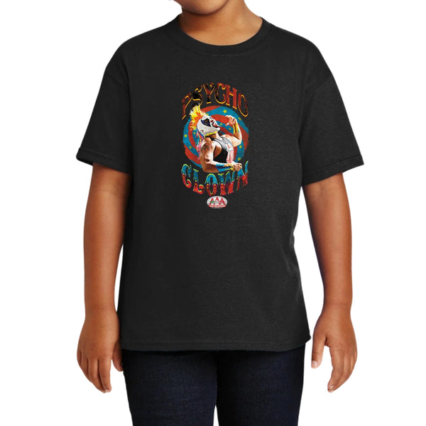 Playera Niño Niña Lucha Libre AAA Psycho Clown Luchador