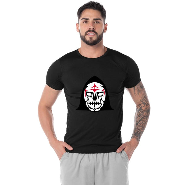 Playera Transpirable Hombre Lucha Libre AAA La Parka Emoji