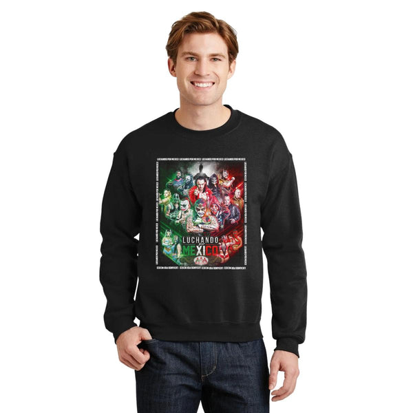 Sudadera Hombre Lucha Libre AAA Evento Luchando por México