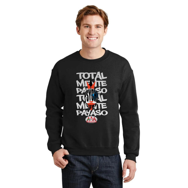 Sudadera Hombre Lucha Libre AAA Psycho Clown Totalmente