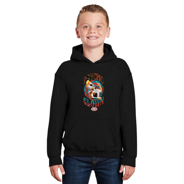 Sudadera Niños Hoodie Lucha Libre AAA Psycho Clown Luchador